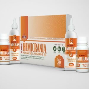 Dr. BSK's Hemicrania Drops Bottle