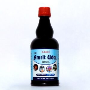 Dr. BSK's Amrit Udai Syrup Bottle