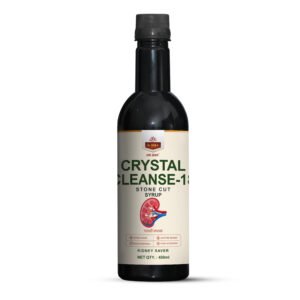 Crystal Cleanse Ayurvedic Supplement Bottle