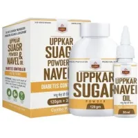 Dr. BSK's Uppkar Sugar Kit bottle and powder box for diabetes wellness management