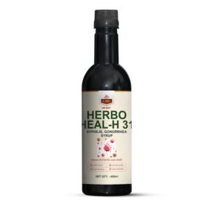 Herbo Heal H-31 Ayurvedic Herbal Supplement Bottle